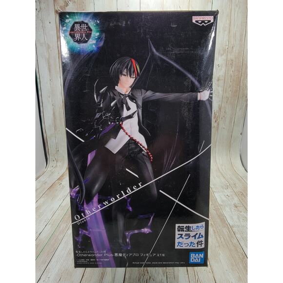 Bandai Otherworlder Plus Devil Diablo Figure Box is not in great condition